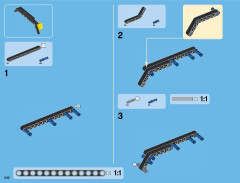 LEGO 42043 instructions page 242 – build guide