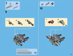 LEGO 42043 instructions page 25 – build guide