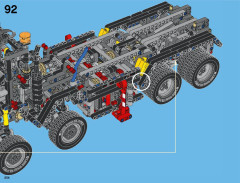 LEGO 42043 instructions page 254 – build guide