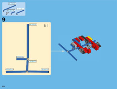 LEGO 42043 instructions page 258 – build guide