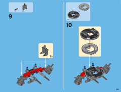 LEGO 42043 instructions page 261 – build guide
