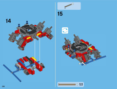 LEGO 42043 instructions page 264 – build guide