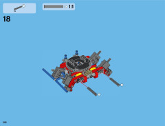 LEGO 42043 instructions page 266 – build guide