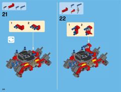 LEGO 42043 instructions page 268 – build guide