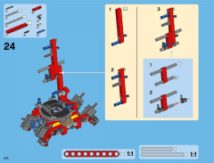 LEGO 42043 instructions page 270 – build guide