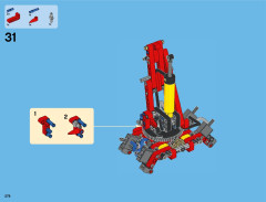 LEGO 42043 instructions page 278 – build guide