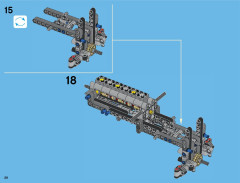 LEGO 42043 instructions page 28 – build guide