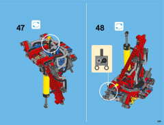 LEGO 42043 instructions page 289 – build guide