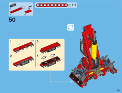 LEGO 42043 instructions page 291 – build guide