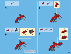 LEGO 42043 instructions page 293 – build guide