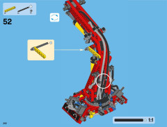 LEGO 42043 instructions page 302 – build guide