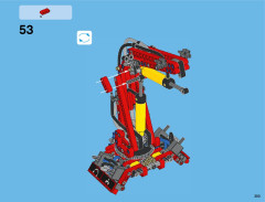 LEGO 42043 instructions page 303 – build guide