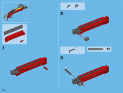 LEGO 42043 instructions page 306 – build guide