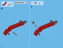 LEGO 42043 instructions page 308 – build guide