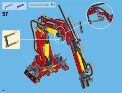 LEGO 42043 instructions page 314 – build guide
