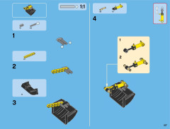 LEGO 42043 instructions page 317 – build guide