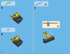 LEGO 42043 instructions page 318 – build guide