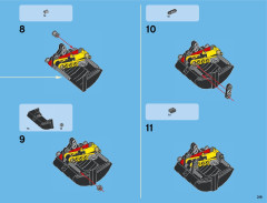 LEGO 42043 instructions page 319 – build guide