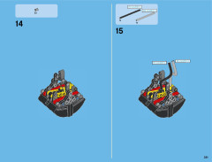 LEGO 42043 instructions page 321 – build guide