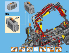 LEGO 42043 instructions page 327 – build guide