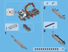 LEGO 42043 instructions page 329 – build guide
