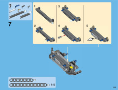 LEGO 42043 instructions page 335 – build guide