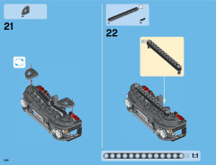 LEGO 42043 instructions page 344 – build guide