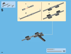 LEGO 42043 instructions page 348 – build guide