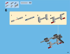 LEGO 42043 instructions page 349 – build guide