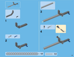 LEGO 42043 instructions page 35 – build guide