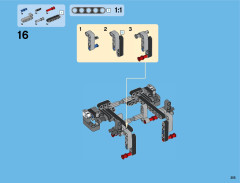LEGO 42043 instructions page 355 – build guide