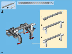 LEGO 42043 instructions page 358 – build guide