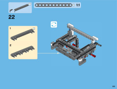 LEGO 42043 instructions page 359 – build guide
