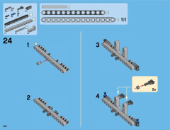 LEGO 42043 instructions page 364 – build guide