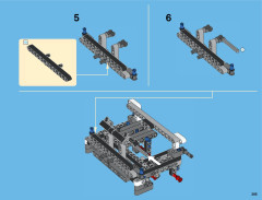 LEGO 42043 instructions page 365 – build guide