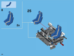 LEGO 42043 instructions page 368 – build guide