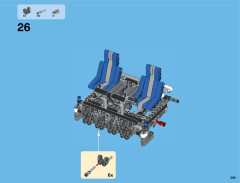 LEGO 42043 instructions page 369 – build guide