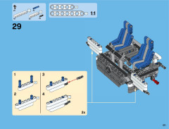 LEGO 42043 instructions page 371 – build guide