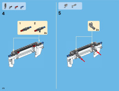 LEGO 42043 instructions page 374 – build guide