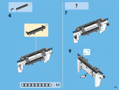 LEGO 42043 instructions page 375 – build guide