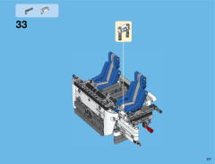 LEGO 42043 instructions page 377 – build guide