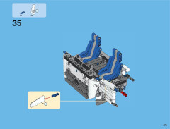 LEGO 42043 instructions page 379 – build guide