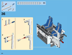 LEGO 42043 instructions page 380 – build guide