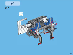 LEGO 42043 instructions page 381 – build guide