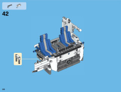 LEGO 42043 instructions page 386 – build guide