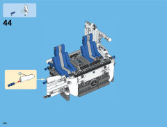 LEGO 42043 instructions page 388 – build guide