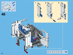 LEGO 42043 instructions page 390 – build guide