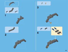 LEGO 42043 instructions page 395 – build guide