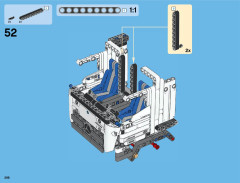 LEGO 42043 instructions page 398 – build guide