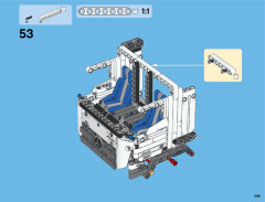 LEGO 42043 instructions page 399 – build guide